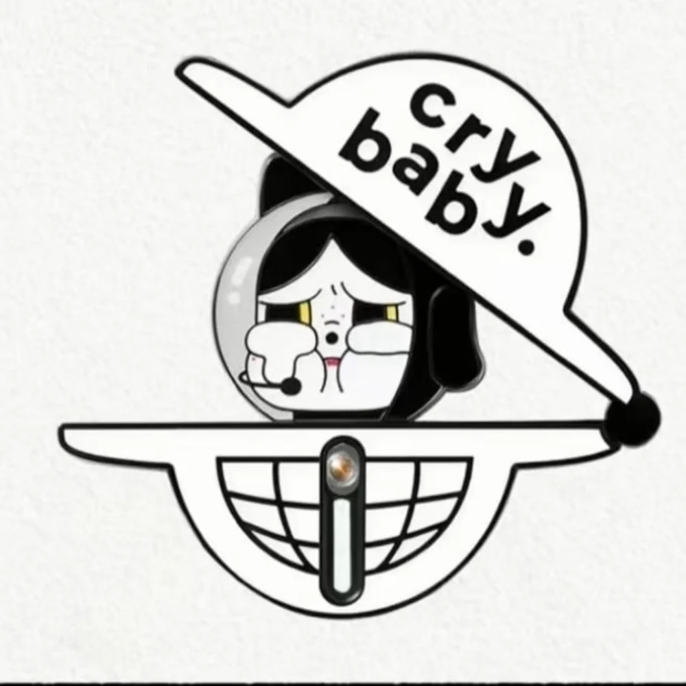 Crybaby Space Cat Fridge Magnet-Exclusive-Pop Toy Show Singapore 2025 - Pop Mart